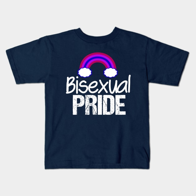 Bisexual Pride Kids T-Shirt by epiclovedesigns